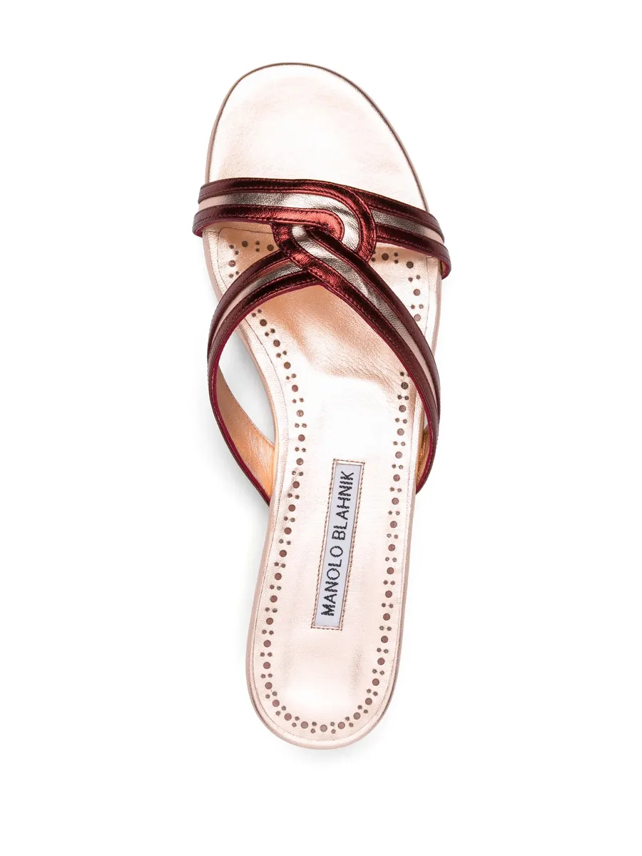 Gasachan leather slides 8