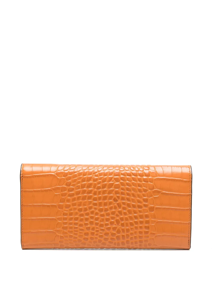 T-lock crocodile-embossed wallet 4