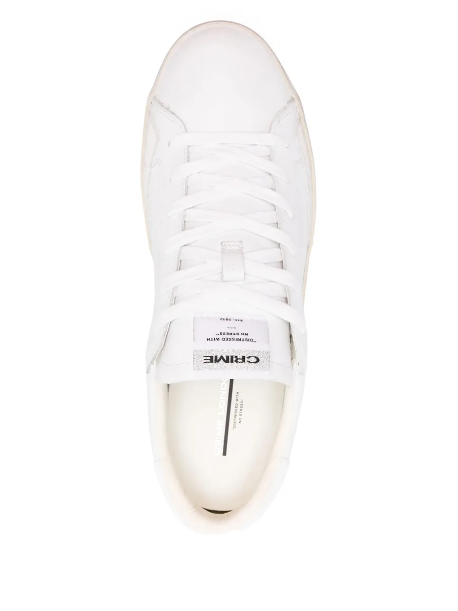Distressed sneakers 7