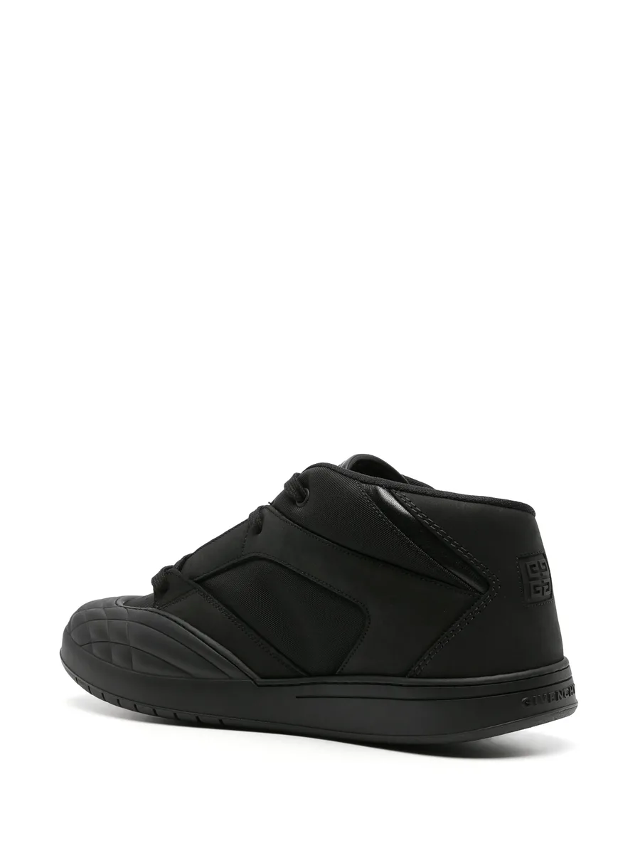 4G-appliqué tonal sneakers 8