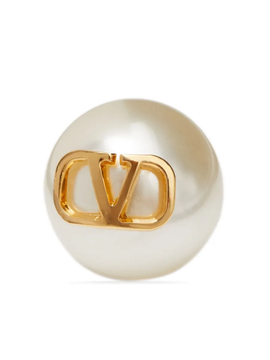серьги с логотипом VLogo Signature 5