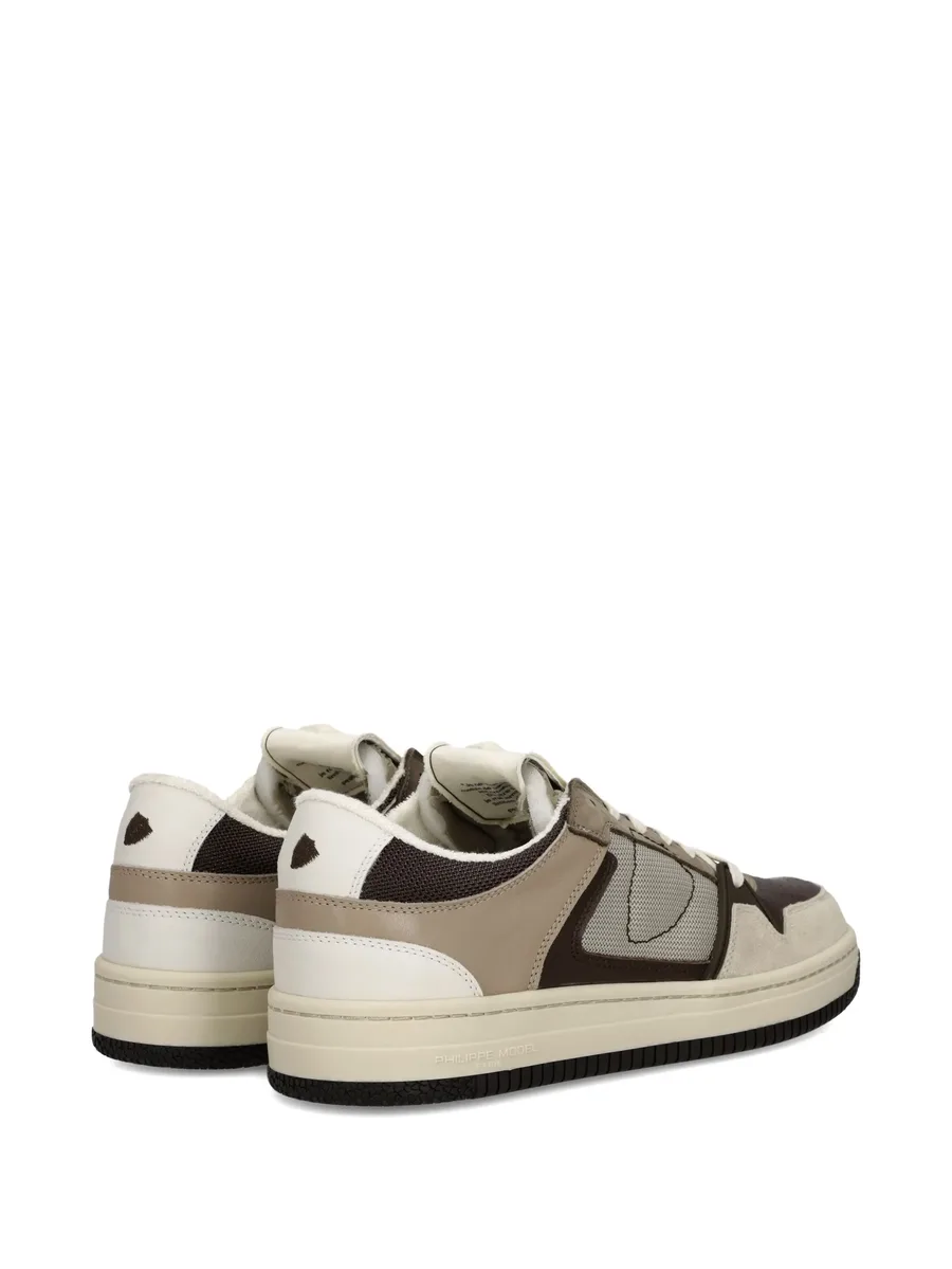 panelled low-top sneakers 5