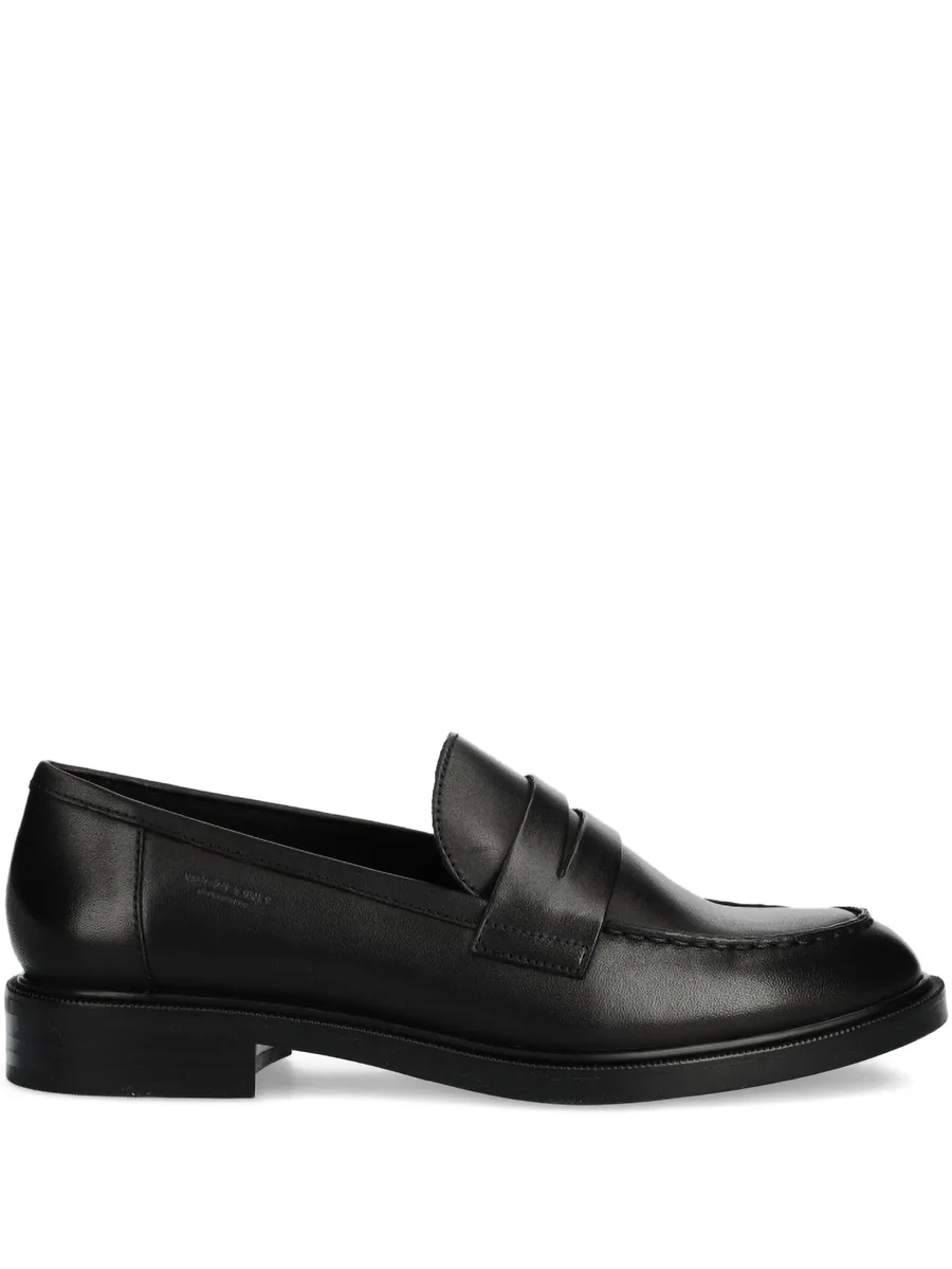 Amina leather penny loafers 1