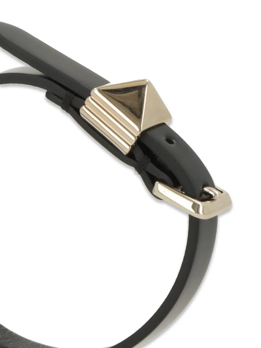 кожаный браслет Rockstud 5
