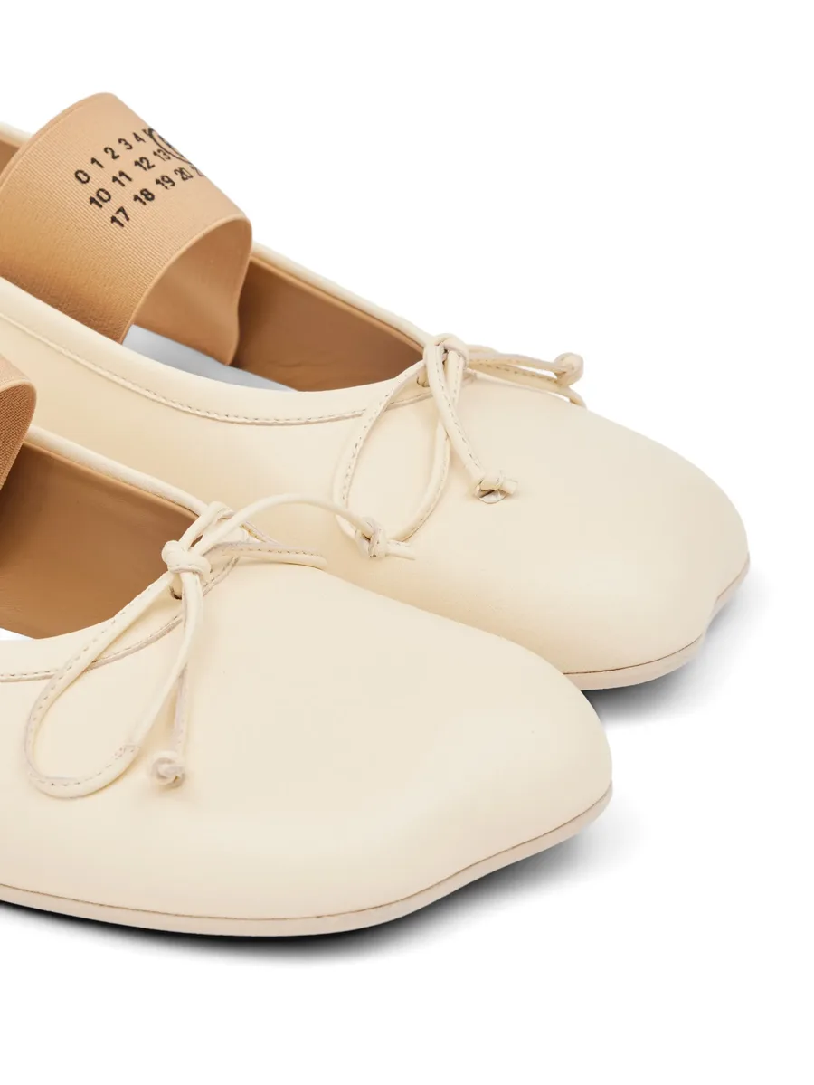 Anatomic numeric-strap ballet flats 9
