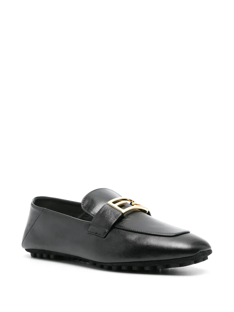 Baguette leather loafers 4