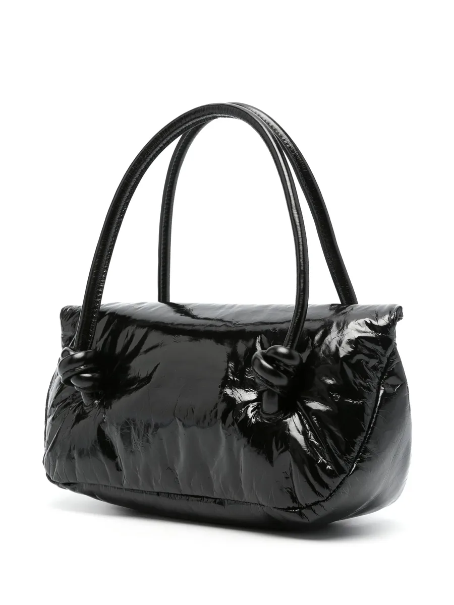 дутая сумка на плечо 5
