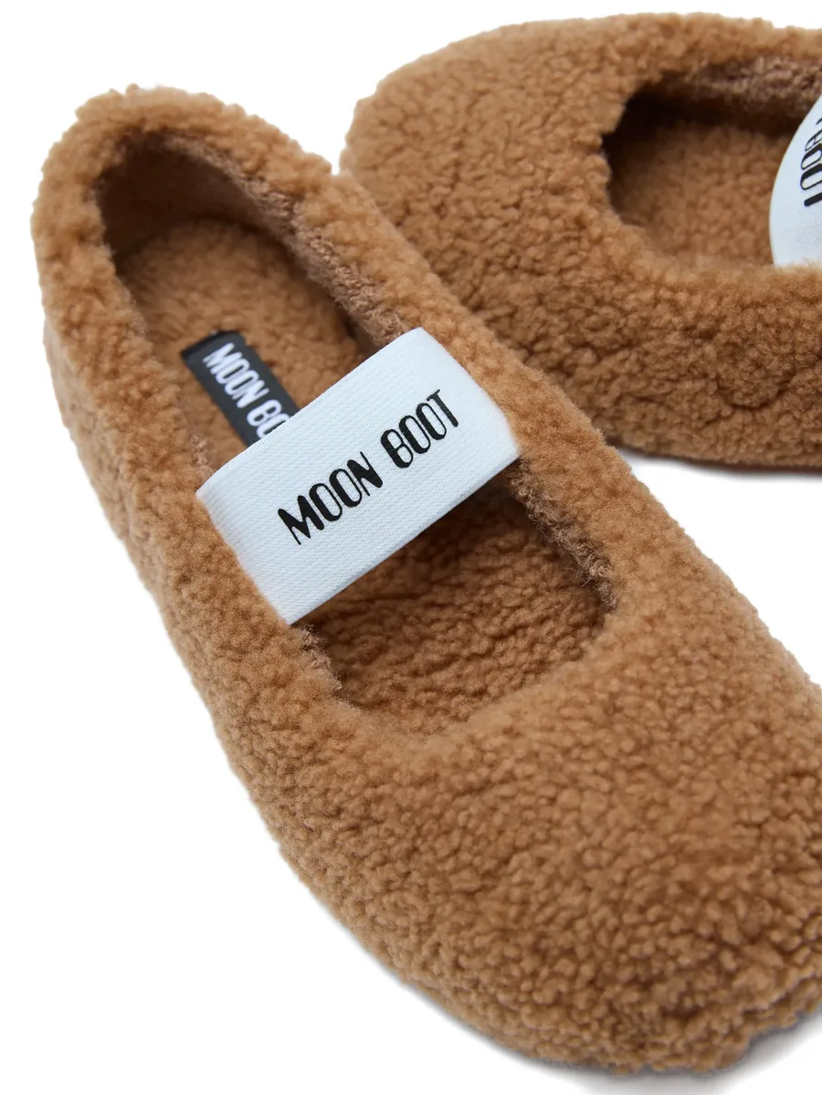 shearling ballerinas 6