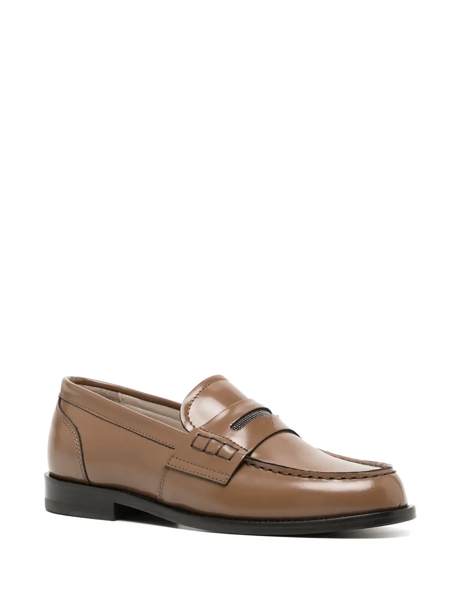 slip-on leather loafers 3