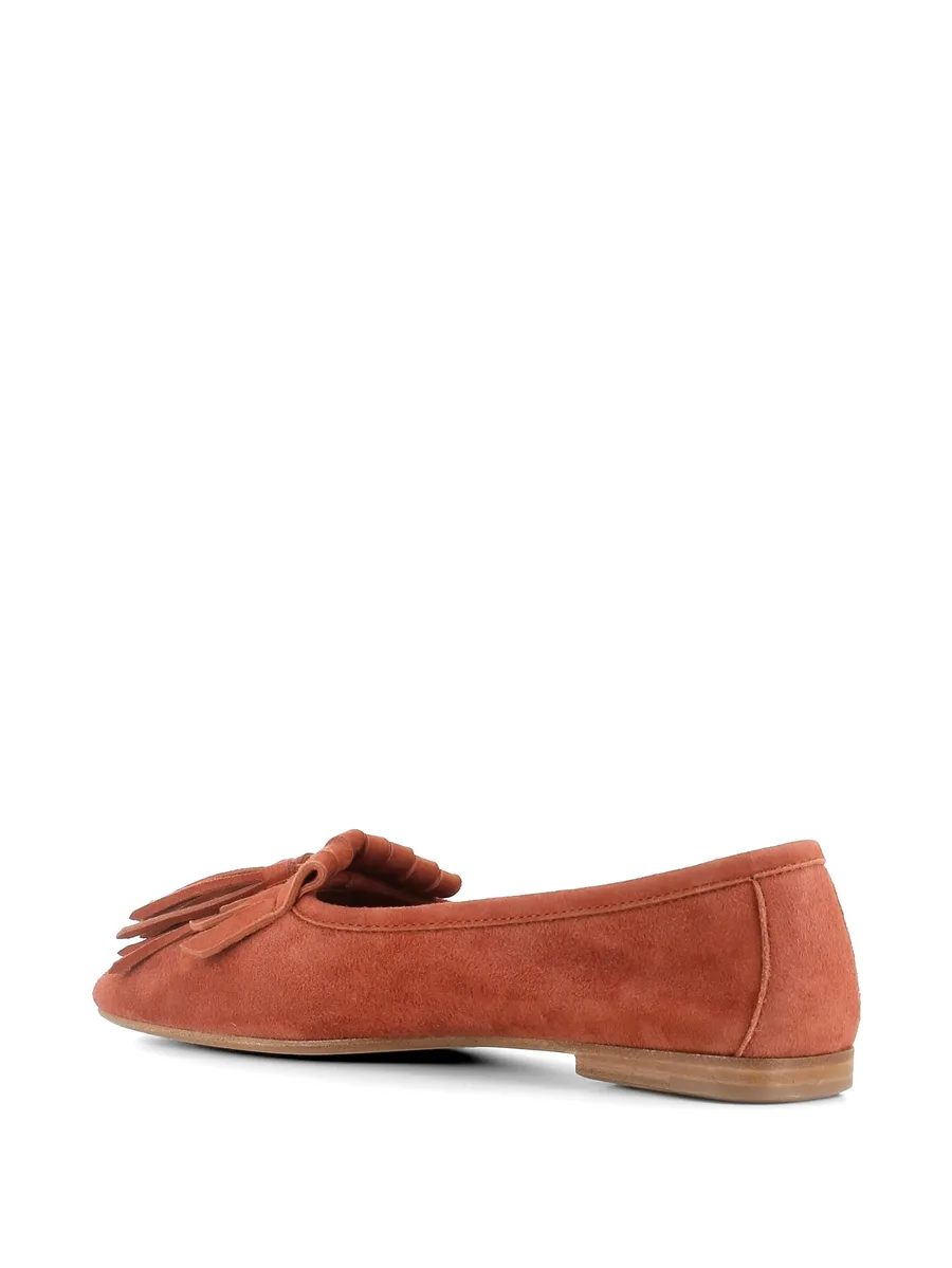 tassel-detail suede loafers 7