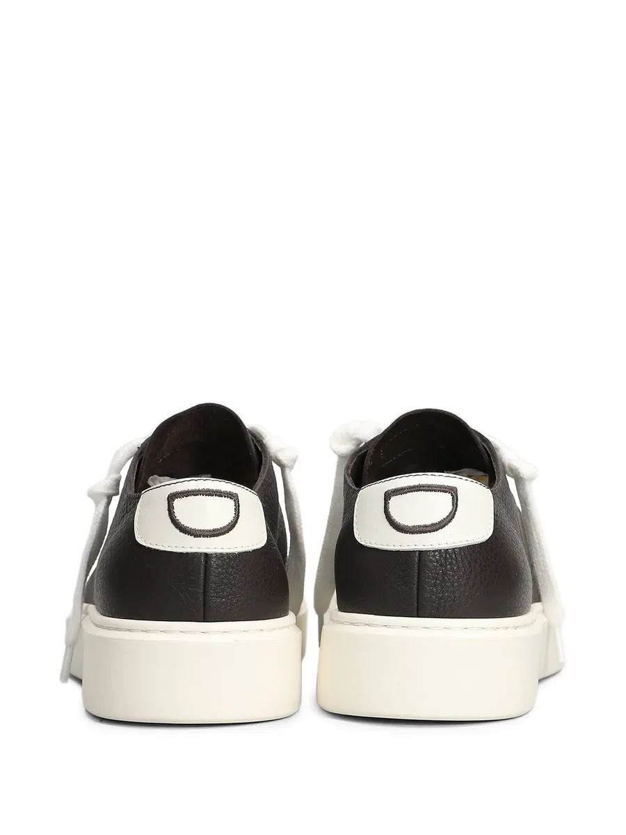 pebbled-texture sneakers 6