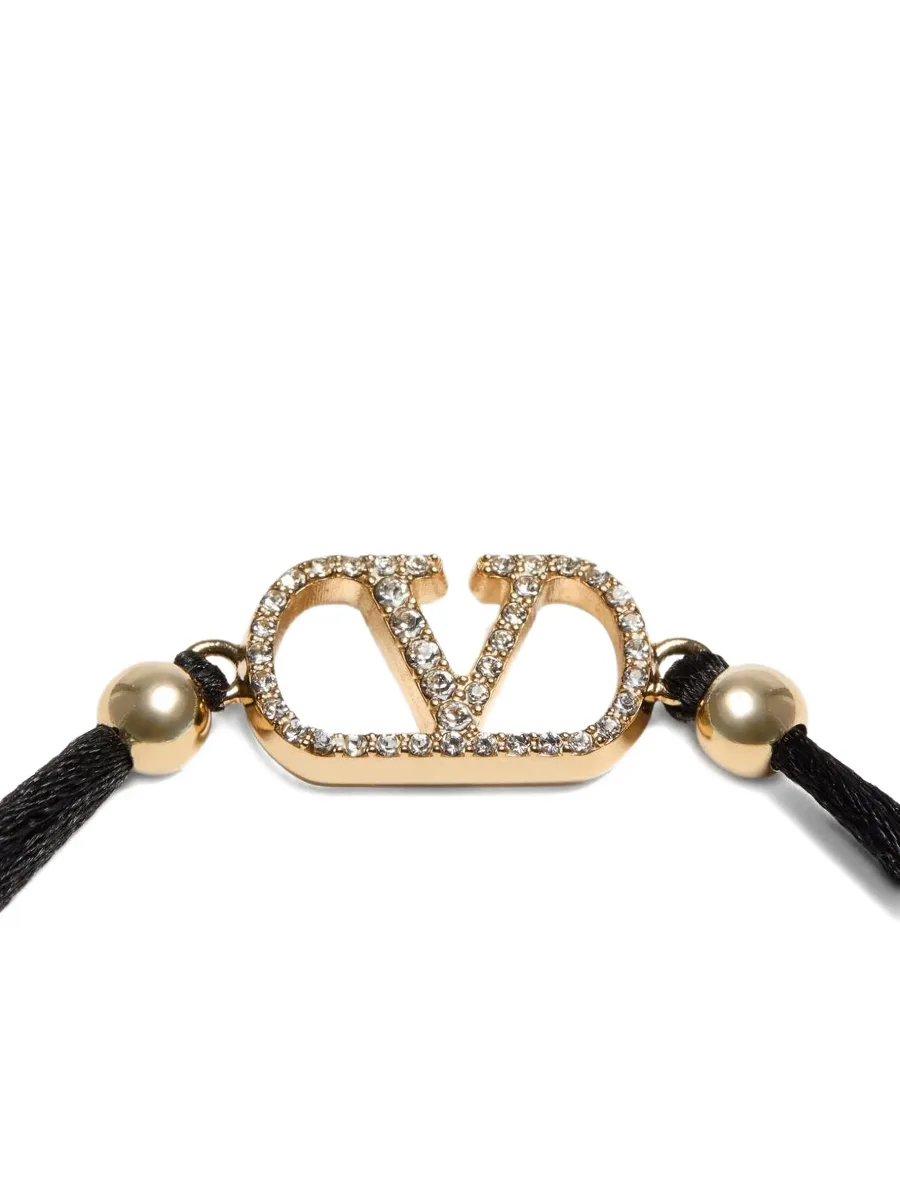 браслет с логотипом VLogo Signature и кристаллами Swarovski 7