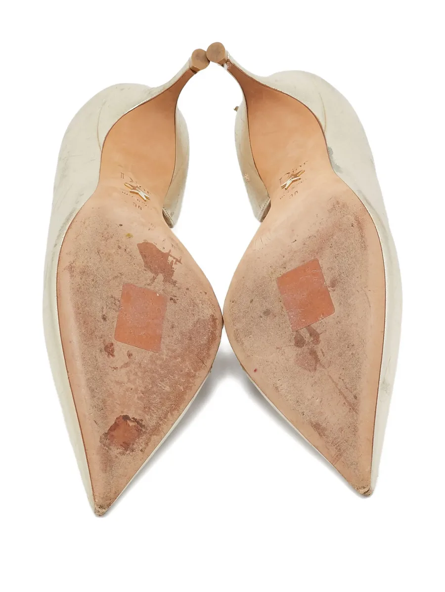 pointed-toe crystal pumps 6
