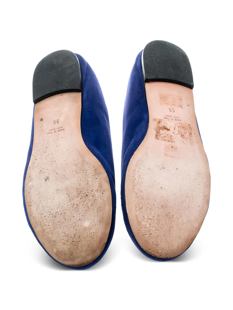 crystal-embellished ballet flats 7
