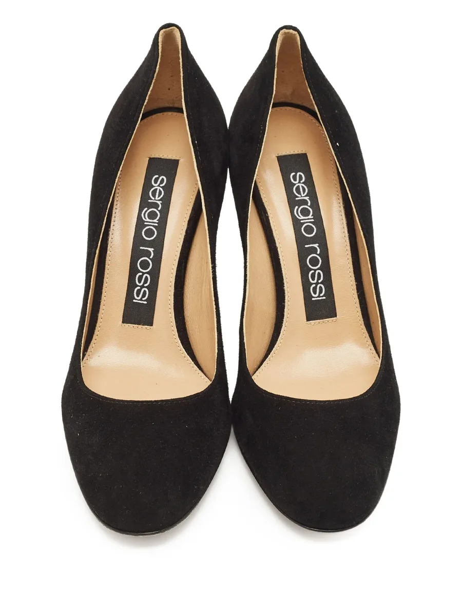 75mm studded block-heel pumps 5