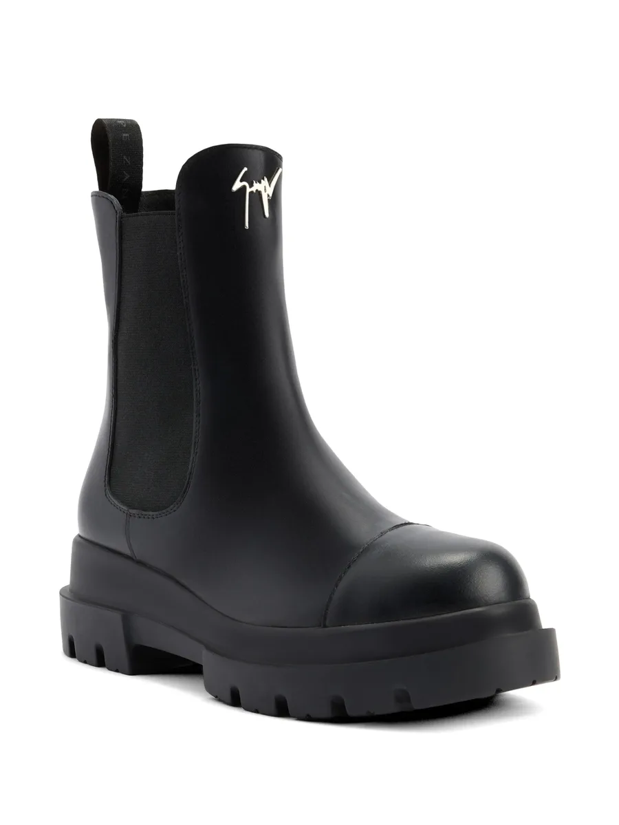 Lybbi elastic leather boots 3