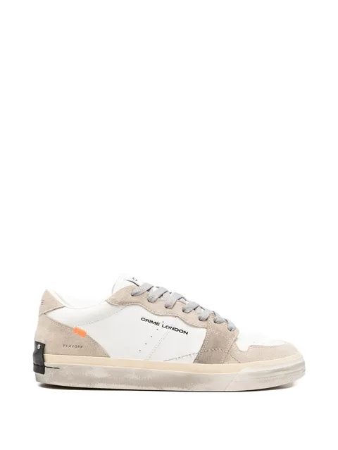 panelled sneakers