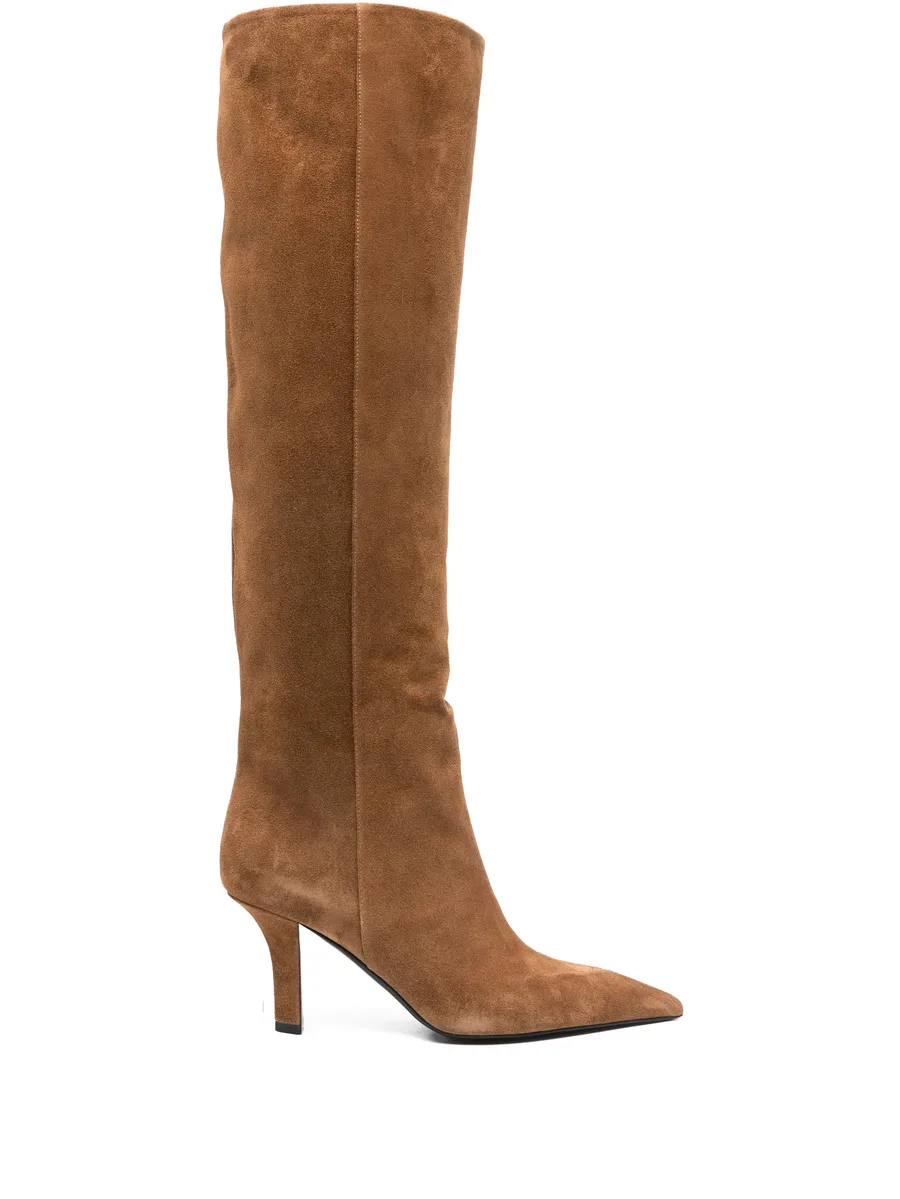 Brenda 80 calf suede knee-high boot 80mm 1