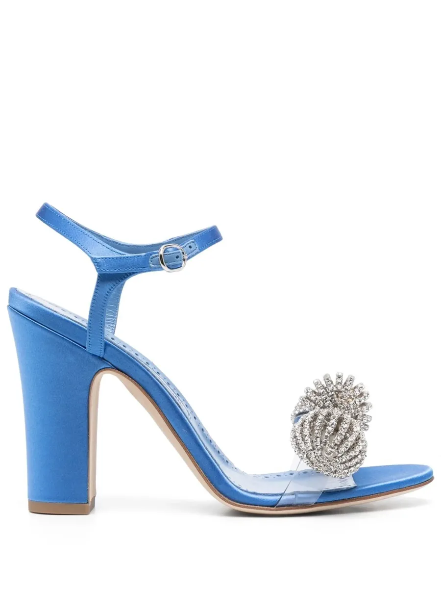 Ostria 90mm star-embellished sandals 1