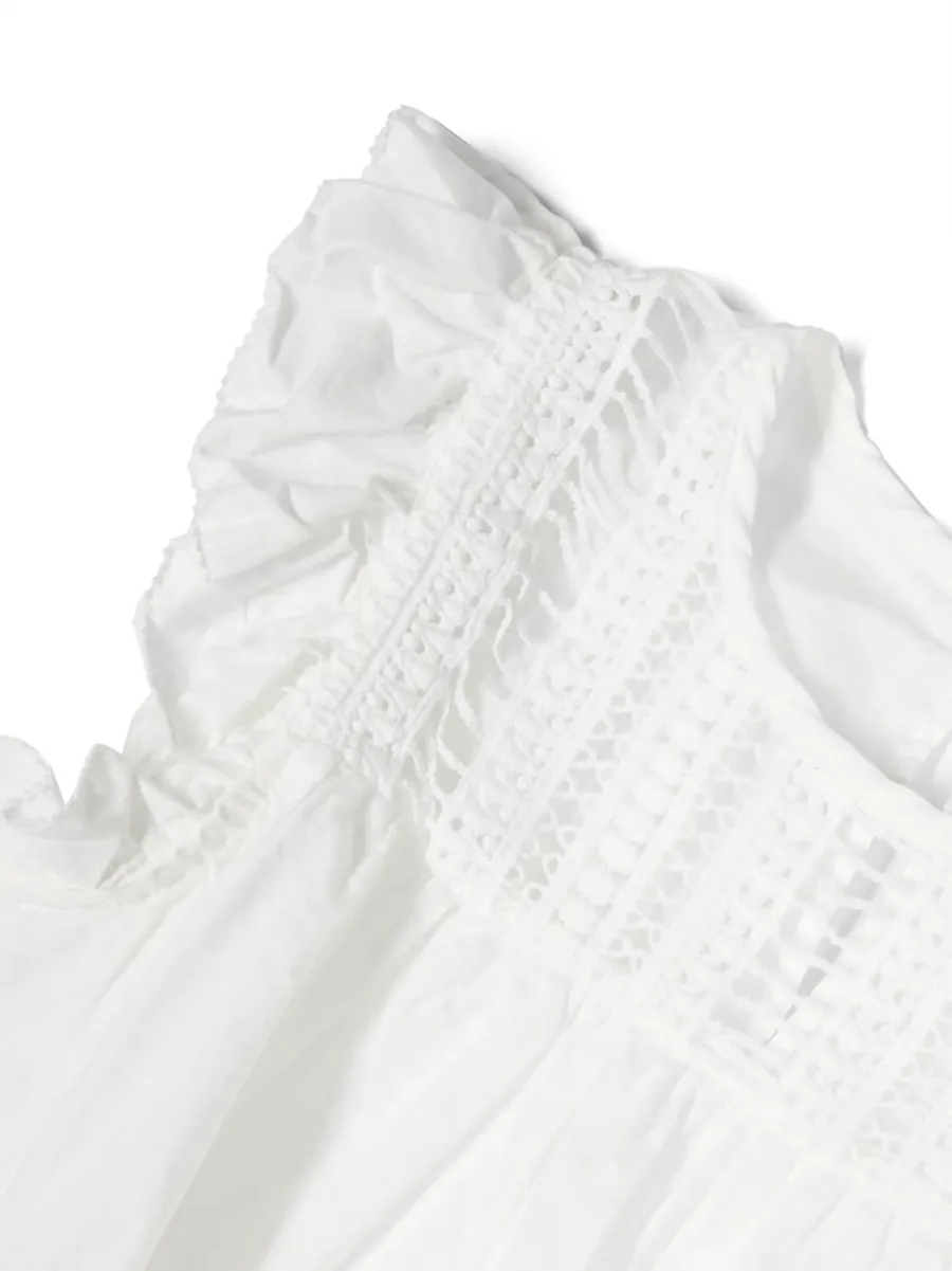 ruffle-detail sleeveless blouse 6