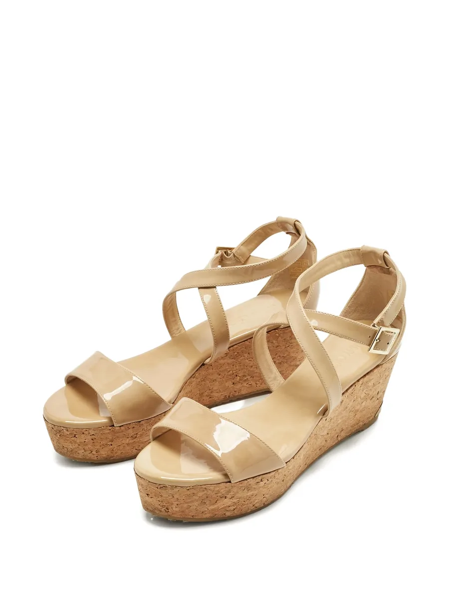 Portia cross-strap wedge-heel espadrilles 3