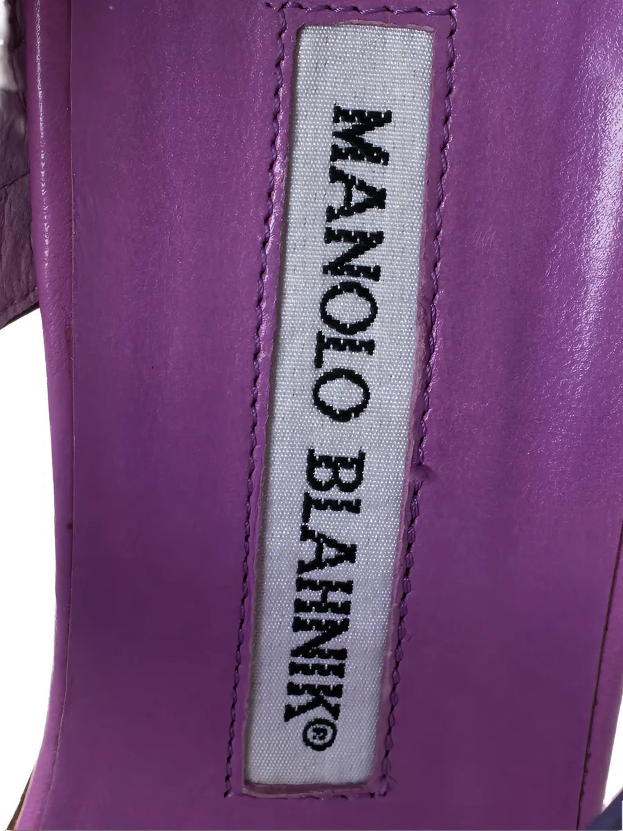 босоножки pre-owned в двух тонах 9