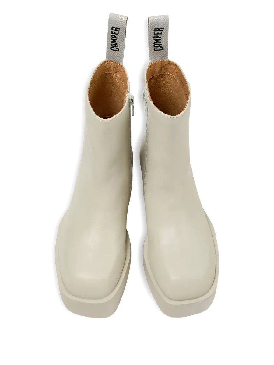 Billie leather platform boots 7