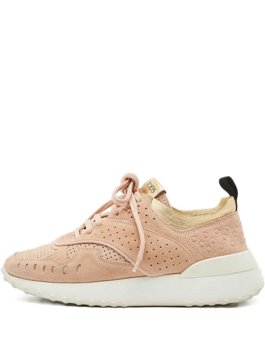 perforated-leather sneakers 2