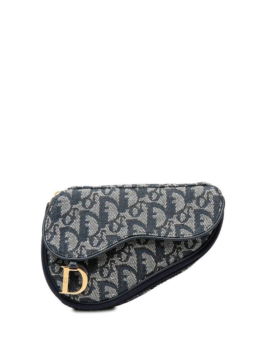 клатч Diorissimo Canvas Saddle (2000 год) 1