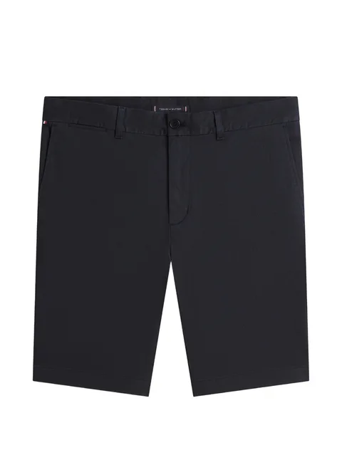 Denton Print slim cotton chino shorts