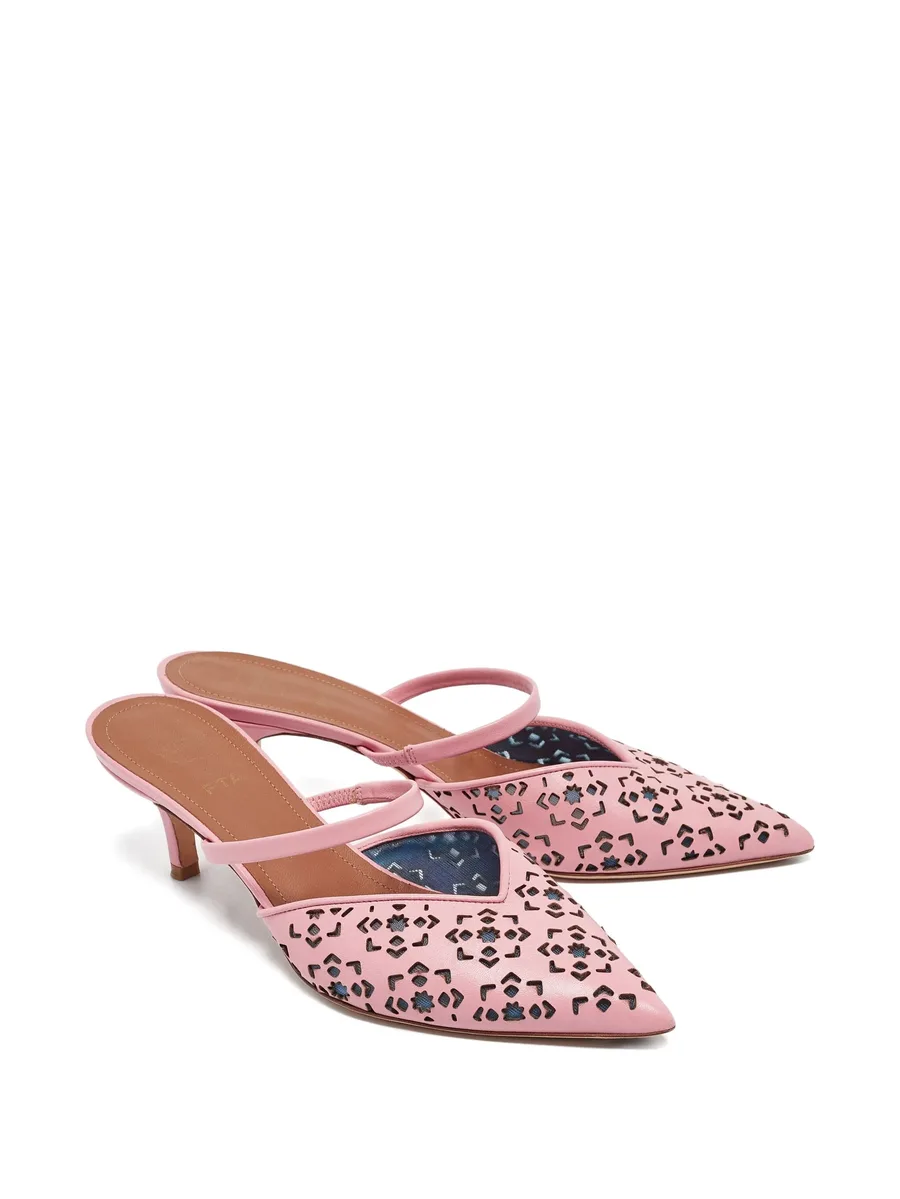 leather heeled mules 3