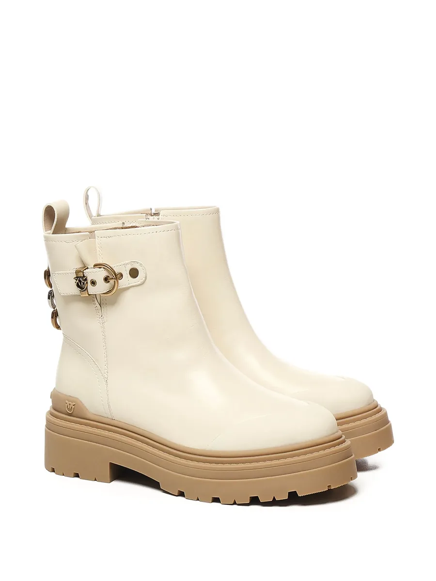 buckle-detail platform boots 3