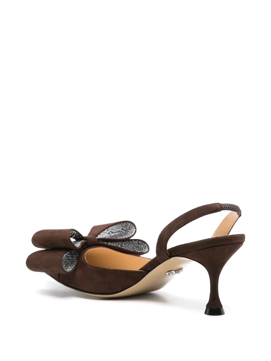 65mm bow-embellished pumps 6