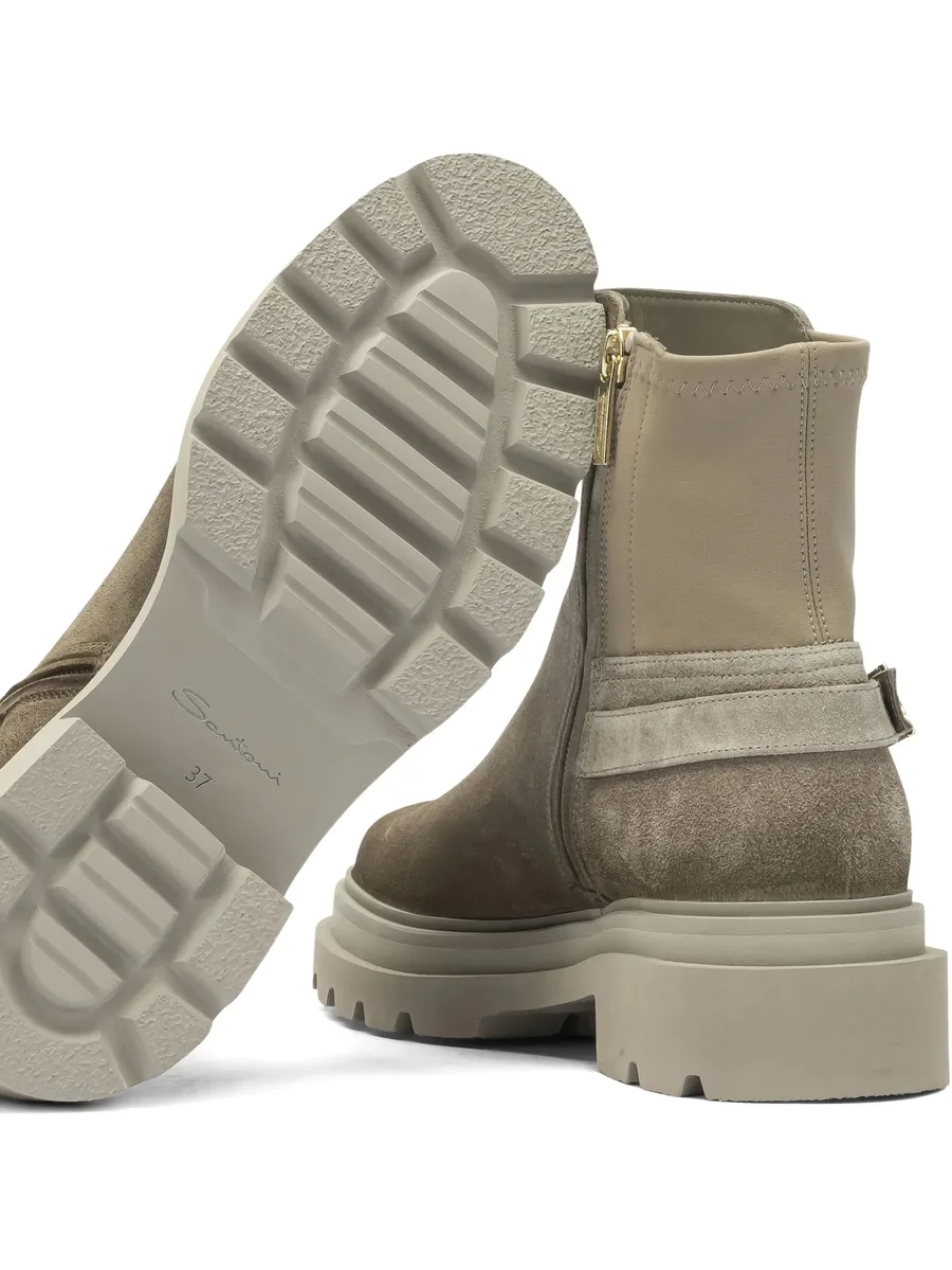 buckled-strap ankle boots 7