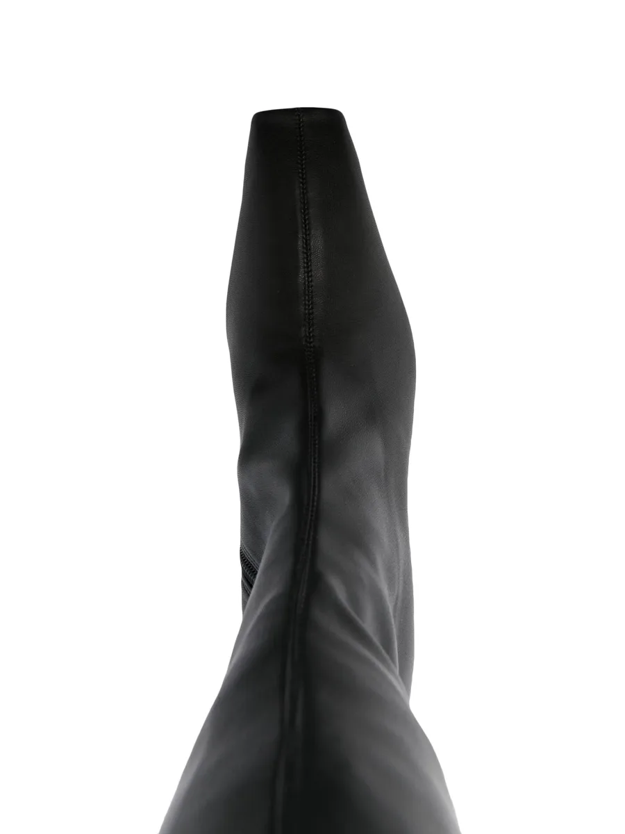 Circle 90mm faux-leather knee-high boots 8