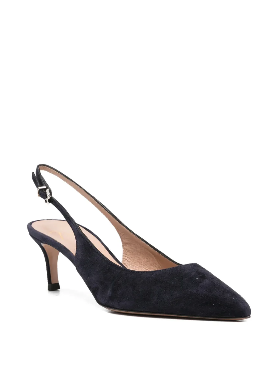 slingback suede pumps 3