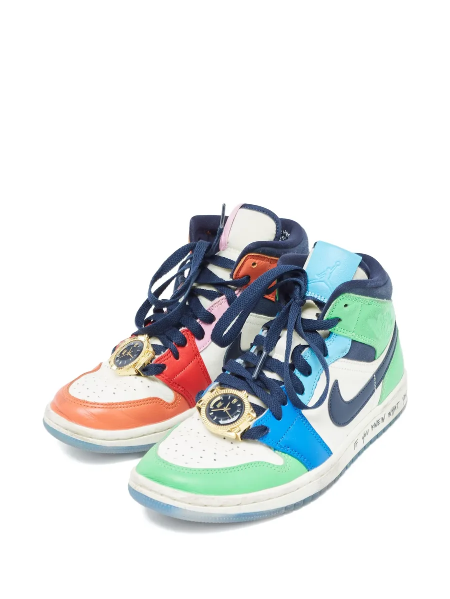 Air Jordan X Melody Ehsani 1 Mid Fearless sneakers 3