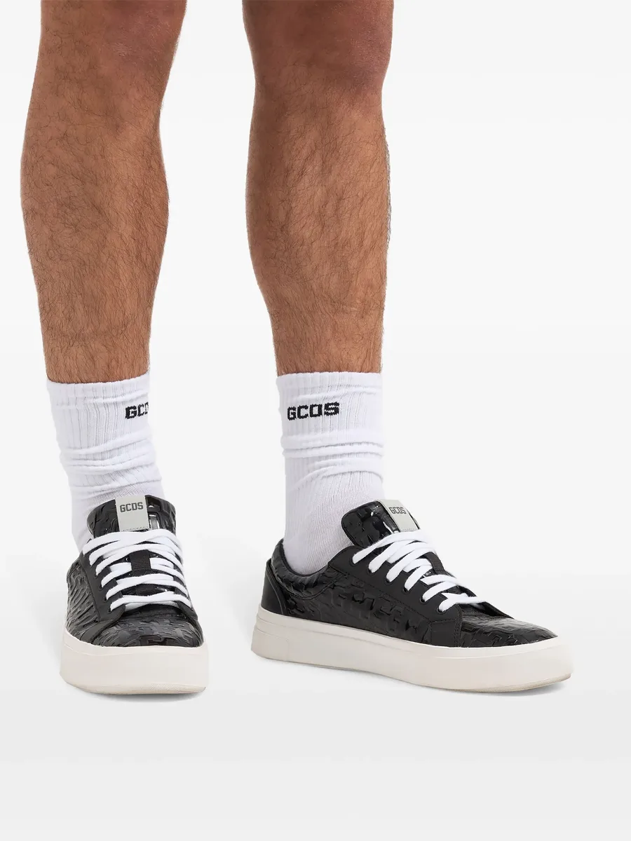 patent-monogram sneakers 10
