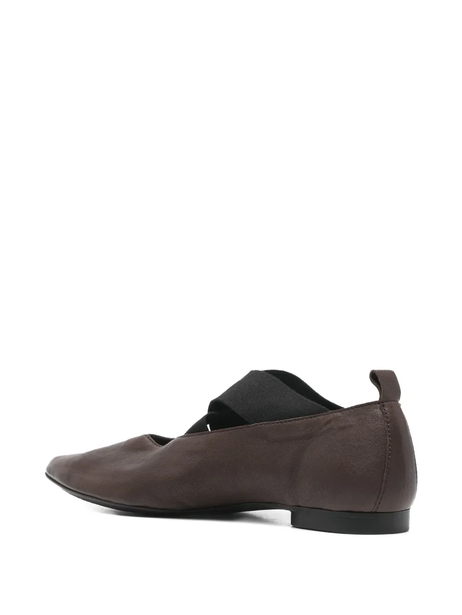 criss-cross leather pumps 5
