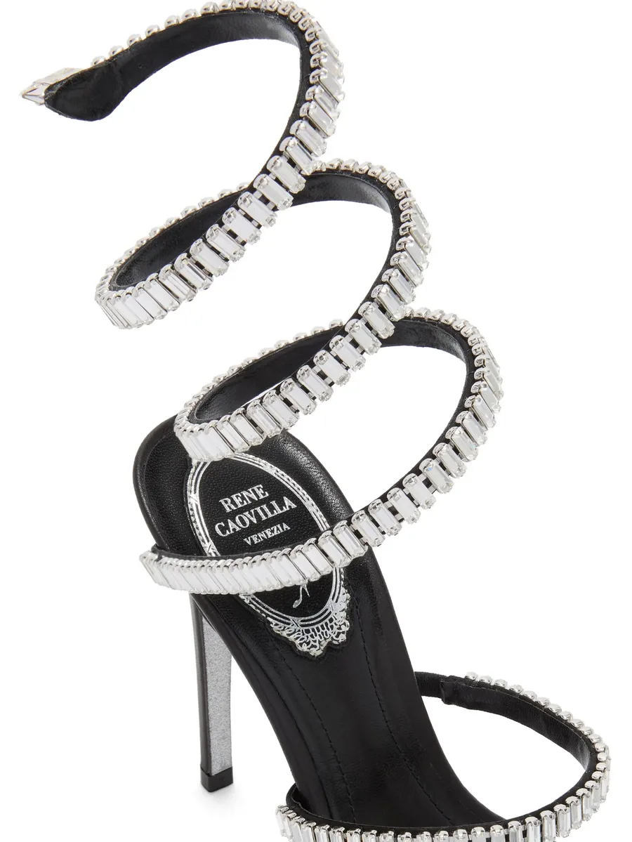 Cleo crystal-embellished sandals 7