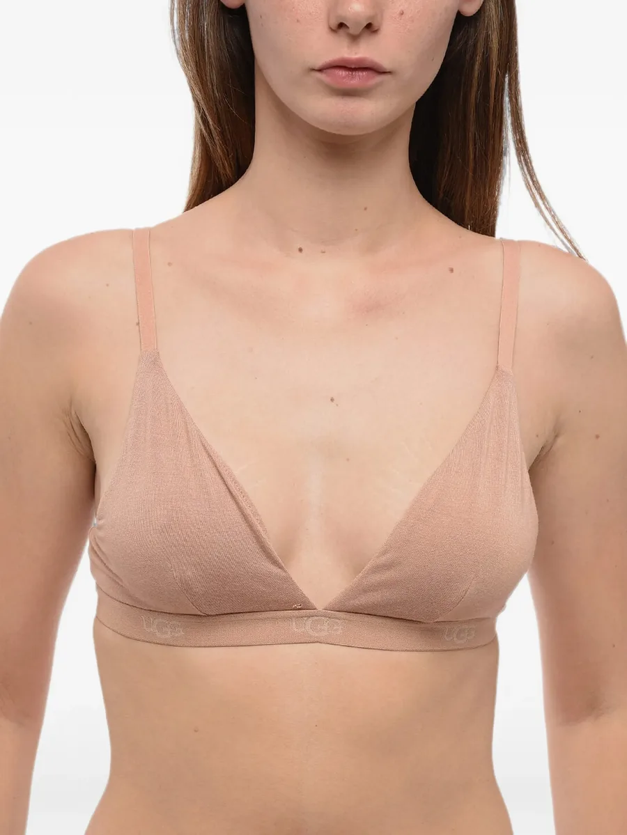 Francis logo-band triangle bra 1