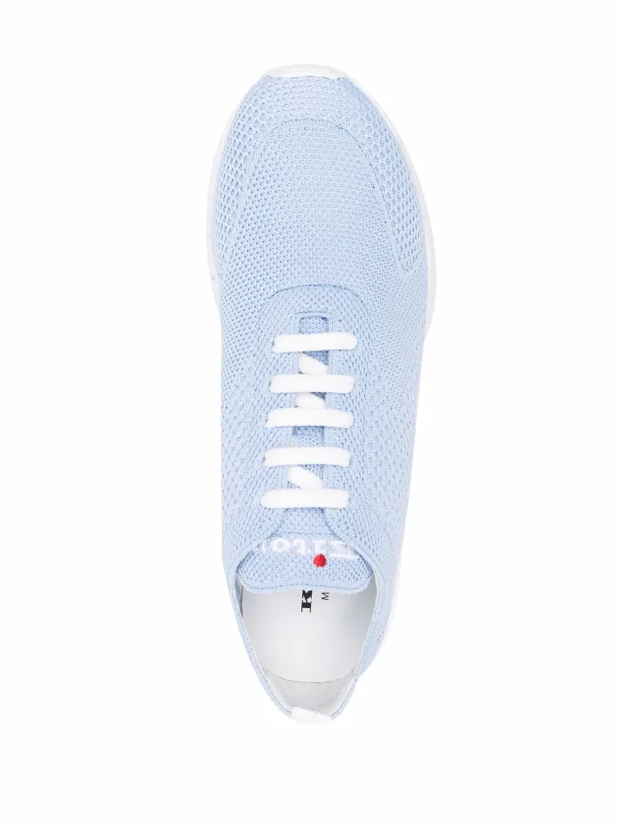 fly-knit low-top trainers 8