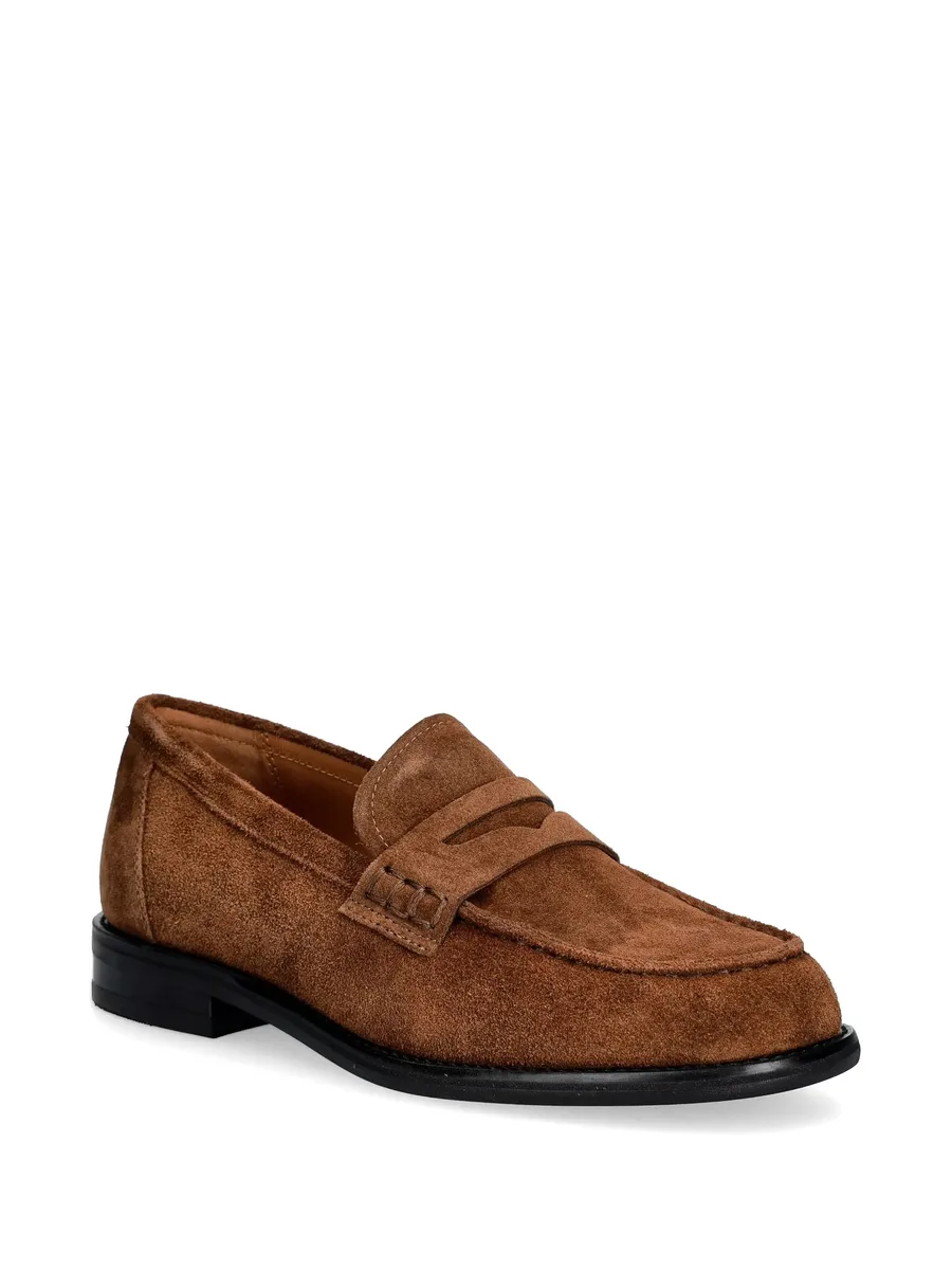 Linn suede penny loafers 3