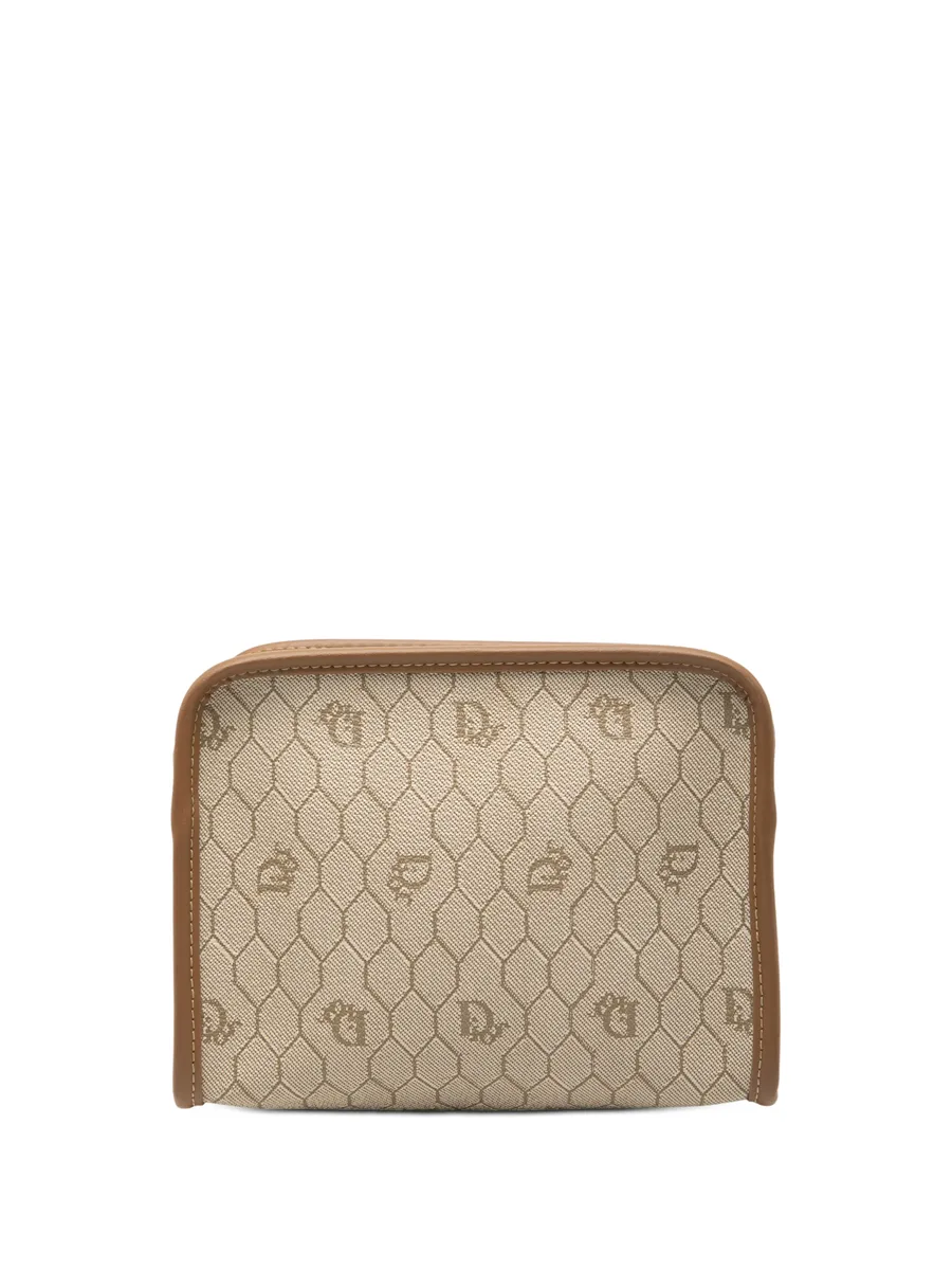 20th Century Honeycomb Coated Canvas pouch 2