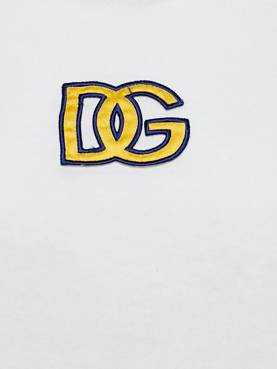 2000s logo-embroidered split-hem top 5