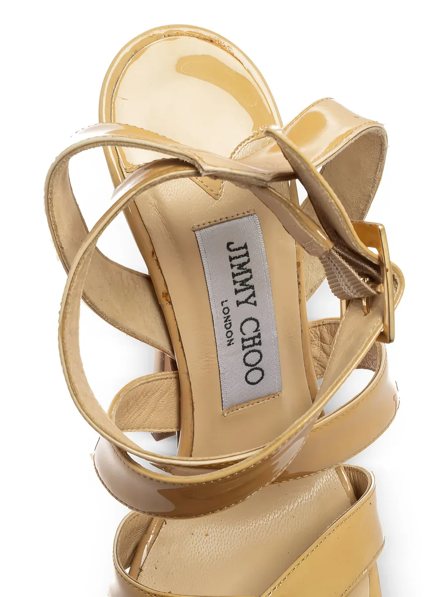 150mm strappy platform sandals 9