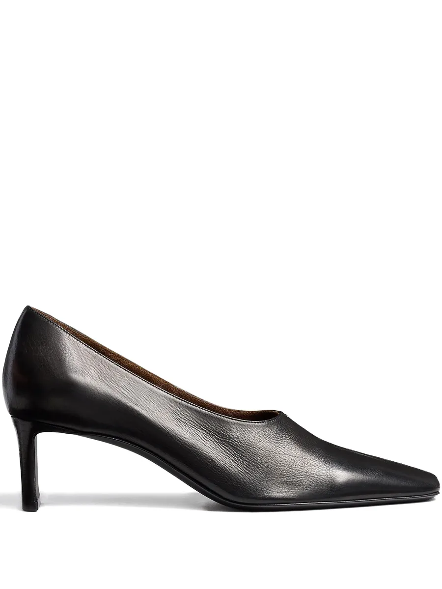 50mm  Cecilia square-pointed toe pumps 1