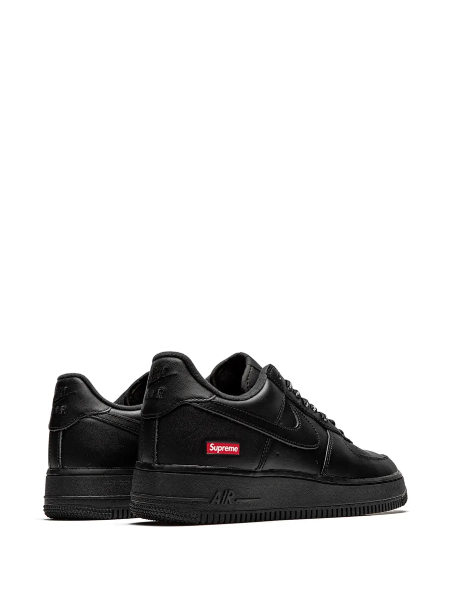 кроссовки Air Force 1 Low Mini Box Logo Black из коллаборации с Supreme 6