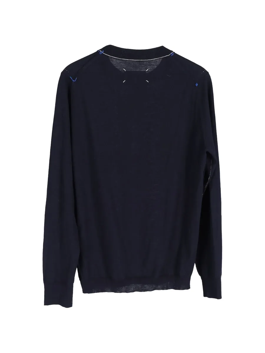 свитер с круглым вырезом 3