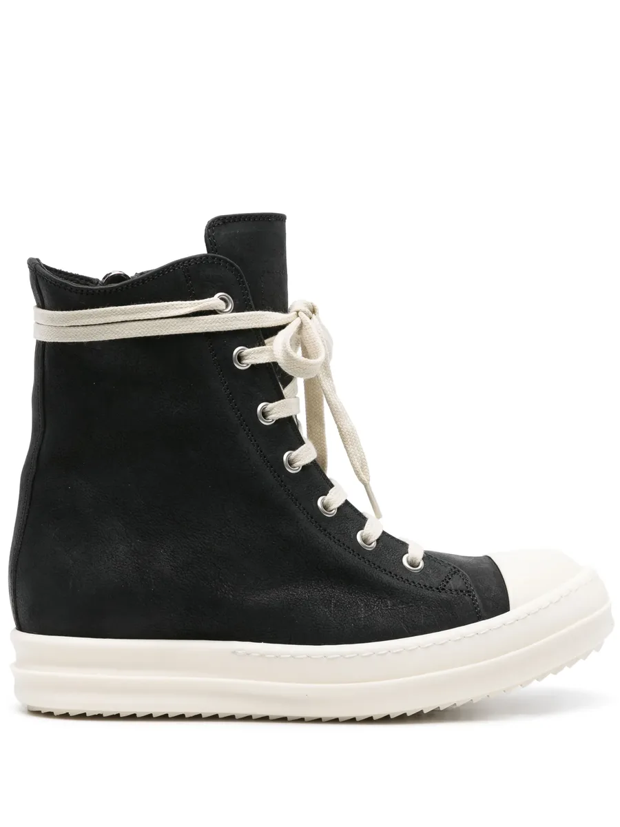 Lido leather hi-top sneakers 1